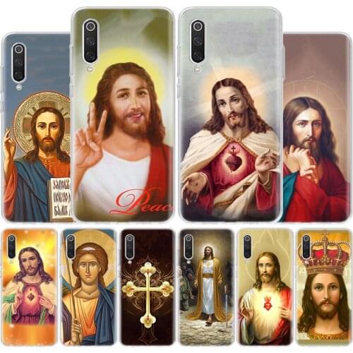 Jesus Christ God bless You Cover Phone Case For Xiaomi Redmi Note 10 9 9S 8T 8 7 6 5 9A 6A 7A 8A 9C K20 S2 Pro Luxury Soft Coque