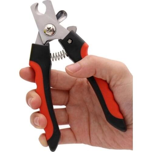Professional Pet Cat Dog Nail Clipper Cutter With Sickle Stainless Steel Grooming Scissors Clippers for Pet Claws Dog Supplies