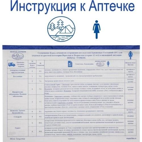 Моя Защита Camping First Aid Kits