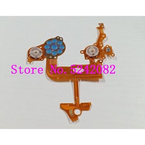 New For Nikon D4 Keyboard Button Rear Cover LCD Flex Cable With black button Digital Repair Part