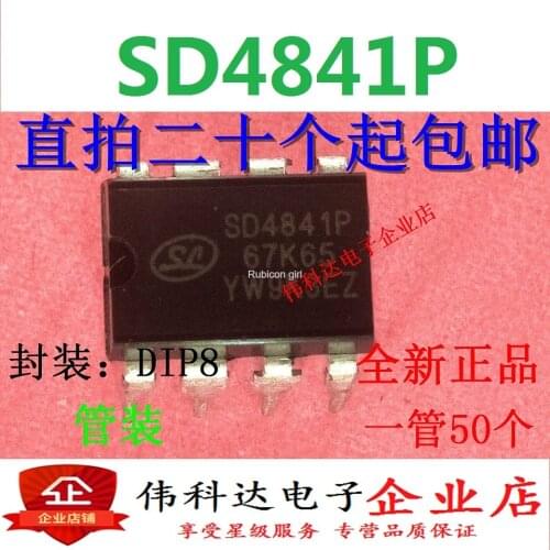 New original SD4841P SD4841P67K65 DIP8 low power switching power management chip IC