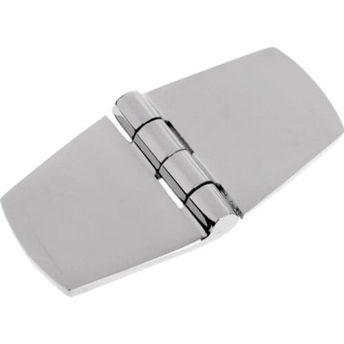 Strong Durable 76 x 38mm 316 Stainless Steel Boat Hinge without Screw Holes