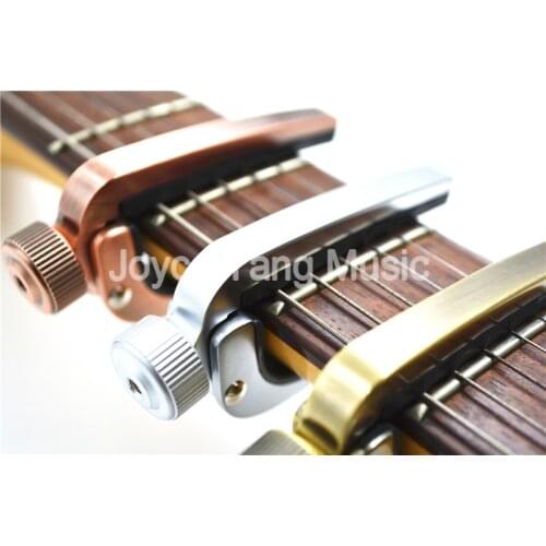 Alice A007J Ajustable Roller Metal Guitar Capo Clamp For Acoustic Electric Guitar Gold/Copper/Bronze Free Shipping Wholesales