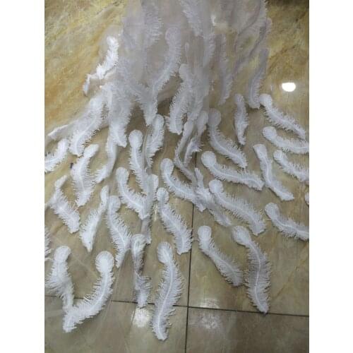 SYJ-52428 Latest African French Lace Fabric High Quality African Tulle Lace Fabric For Wedding.New african cord lace