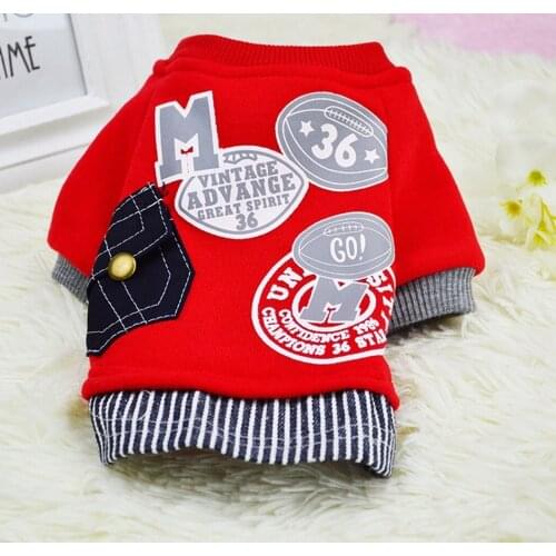 Winter Pet Clothes for Small Dogs Clothes for Pet Dog Coats Jacket Warm Dogs Clothes Costume for Chihuahua Pajamas Cotton Pocket