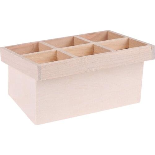 1:12 Mini Fruit Sale Shelves Miniature Wooden Vegetable Fruit Rack Kids Pretend Dollhouse Furniture Toy Dollhouse Accessories