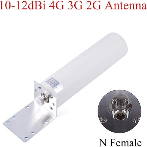 10-12dBi 4G LTE External Antenna 698-2700MHz 4G 3G 2G Outdoor Antenna Dual Slider N Female Cable For Modem Router