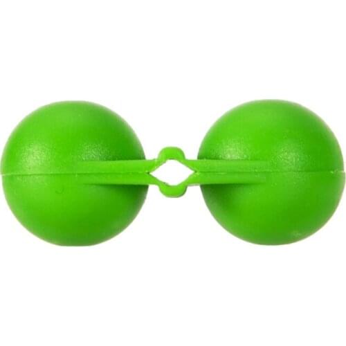 10pcs Fishing Alarm Float Twin Bell Ring Aluminum Alloy Fishing Bite Bell Fishing Tools Accessories