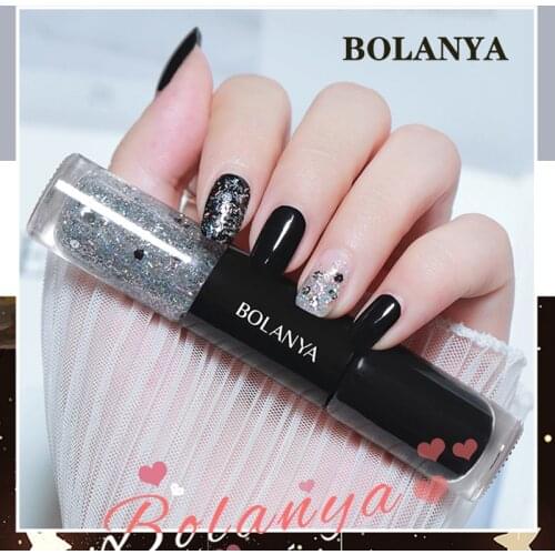 BOLANYA 2 in 1 Gel Polish Set Manicure for Nails Semi Permanent Vernis top coat UV Gel Varnish Soak Off Nail Art Gel Nail Polish