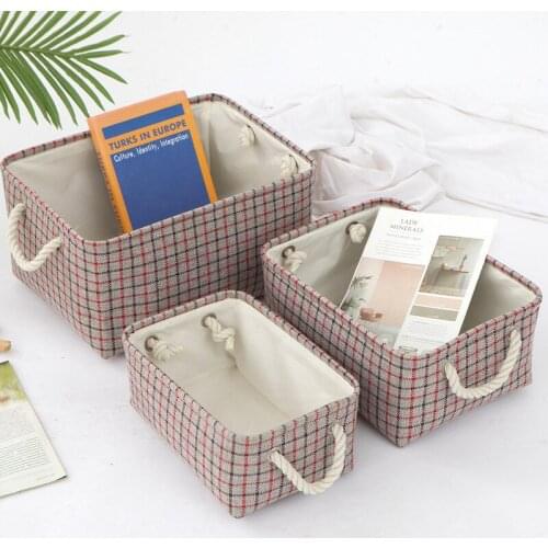 3Pcs/Set Multi-Purpose Storage Box Desktop Cosmetics Organizer Case Convenience Household Collapsible Clothes Storing Accessorie