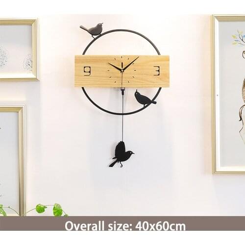 Bedroom Silent Wall Clock,Fashion Metal decoration Quartz Clocks for Living Room Bedrooms