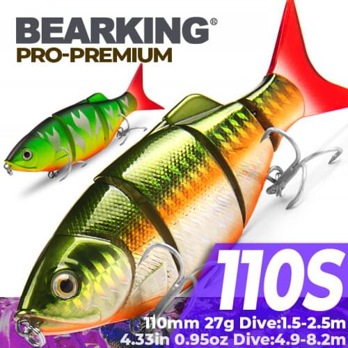Bearking M45b hot 1pc 11cm 27g Hard Fishing Lure Crank Bait dive 1.5-2.5m Lake River Fishing Wobblers Carp Fishing Baits