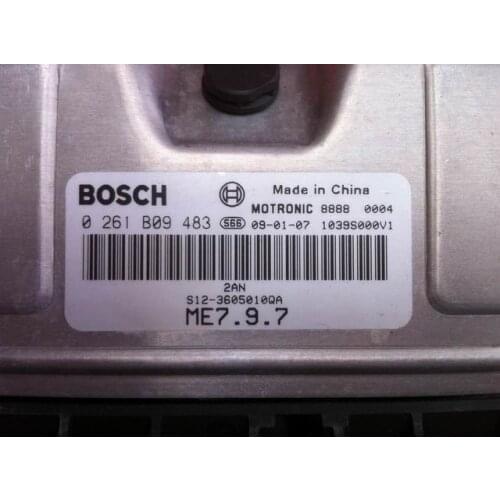 Car engine computer board 0261B09483 S12-3605010QA S12-3605010BE