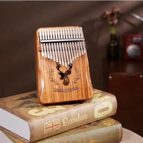 CEGA front Valley blue thumb 17 tone Kalimba Kalimba retro single board Finger Piano Kalimba