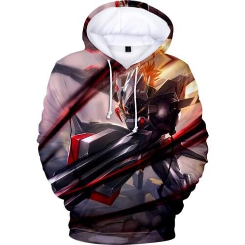 Hot Sale New Digimon Adventure WarGreymon 3D 2021 Kpop Korean Casual Long Sleeve Fashion Soft Hoodies Sweatshirts Tops cool