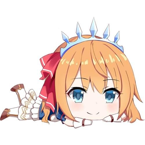 Anime Cosplay Princess Connect! ReDive Pillow Soft Plush Costume Karyl Kokkoro Double Side Printed Doll Cushion