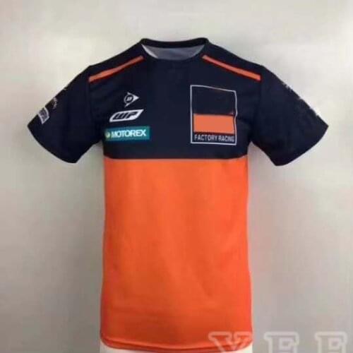 Summer Moto Gp Quick dry T-Shirt For KTM Factory Racing Motorcycle Motocross MX Riding Bike Off-road Team Jersey