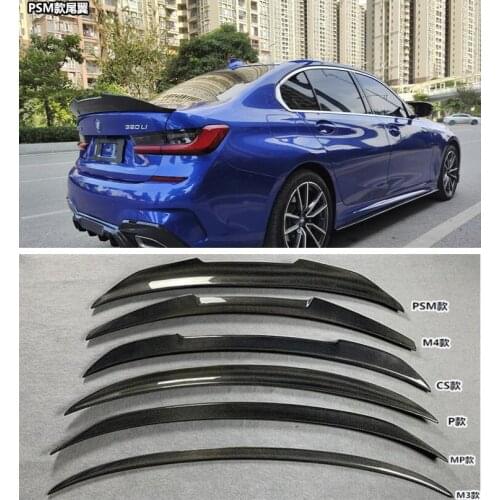 New High quality Carbon Fiber Rear Trunk Lip Spoiler Wing Fits For BMW 3 Series G20 G28 2020 2021 2022 (A variety of styles)