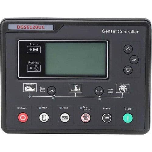 Generator Control Panel DGS6120UC Genset Controller Module Generator Set Parameters Monitoring Replace