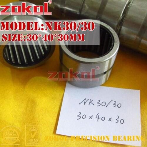 ZOKOL bearing NK30/30 needle roller bearings with-out inner ring 30*40*30mm