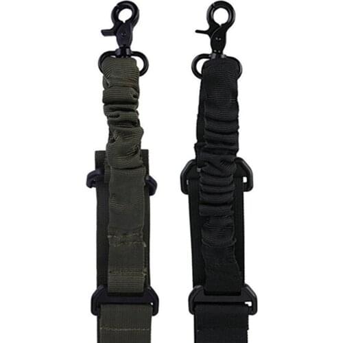 Adjustable 1 Single Point Bungee Outdoor Multifunction Strap Hook Buckle Rope