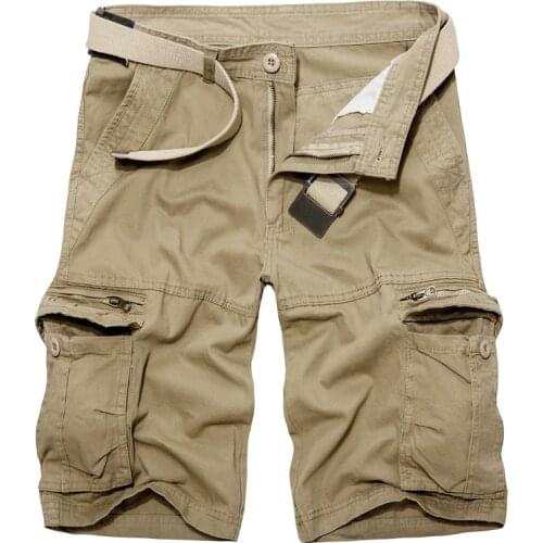 2019 Summer Shorts Men Cool Cotton Casual Men Short Pants Brand Clothing Comfortable Men Cargo Shorts