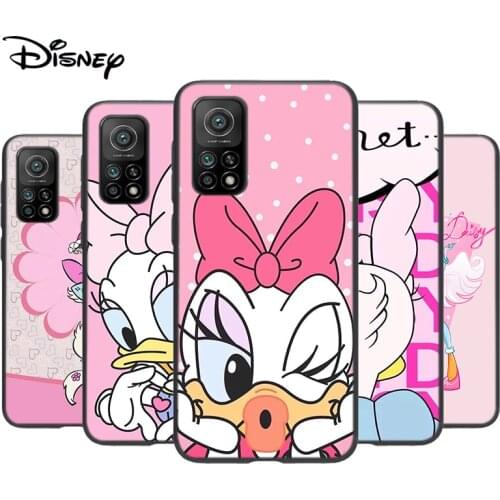 Silicone Cover Disney Daisy Duck For Xiaomi Mi Note 11i 11 10i 10T 10 9 9T SE 8 Lite Pro Ultra Phone Case Shell