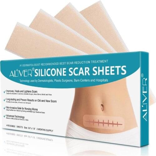 Silicone Surgical Scar Removal Patch Remove Trauma Burn Sheet Skin Repair Scar Removal Therapy Patch For Acne Scar Treatment