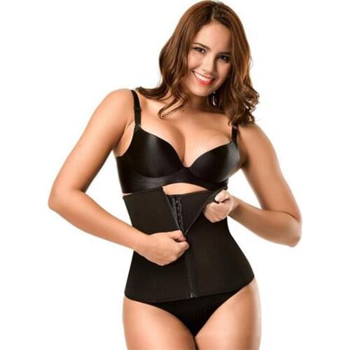Women Shapewear Belt Waist Trainer Belt Fat Burning Waist Trainer Ropa Mujer Ladies Body Shaping Zipper Belt Shapewear