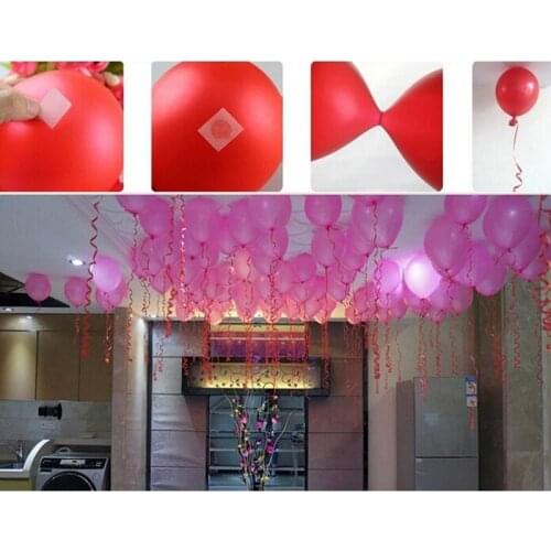 100Pcs/pack Balloon Fix Air Balls Inflatable Toys Wedding Party Birthday Decoration Balloons Point Foil Latex
