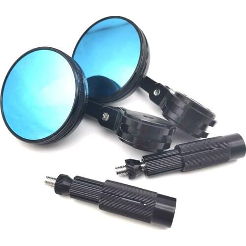 2pcs Motorcycle rear view mirror CNC Motorcycle Bar End Rearview Side Mirrors