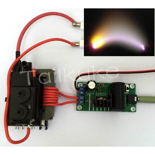 20KV ZVS Tesla Coil Booster Driver High Voltage Generator Plasma Music Arc Speaker Speaker Coil Kit Module