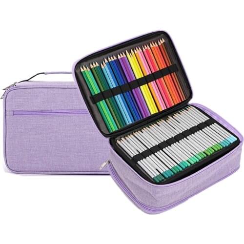 300 Slots Office Pencil Case School Pencilcase Large Capacity Stationery Pen Box for Girls Boy Penal Fluffy Bag Kit Supplies Big