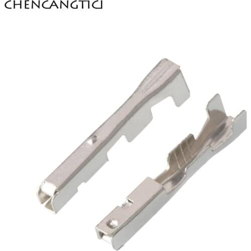 50 Pcs H62 Brass Tinned Automotive Crimping Wire 1.0MM Terminal For KET Electrical Connector MG641299-5 DJ622-G1×0.6A MG641288-4