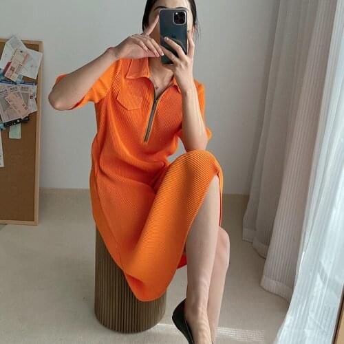 AMYGU Fashionable Shirt Dresses