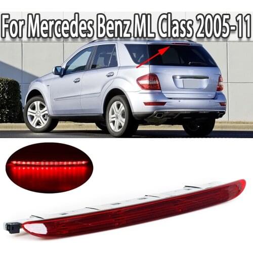 K-Car 3RD Third Brake Light Rear Tail Stop Lamp For Mercedes Benz W164 ML Class ML320 ML350 ML500 ML550 ML63 AMG 2005-11