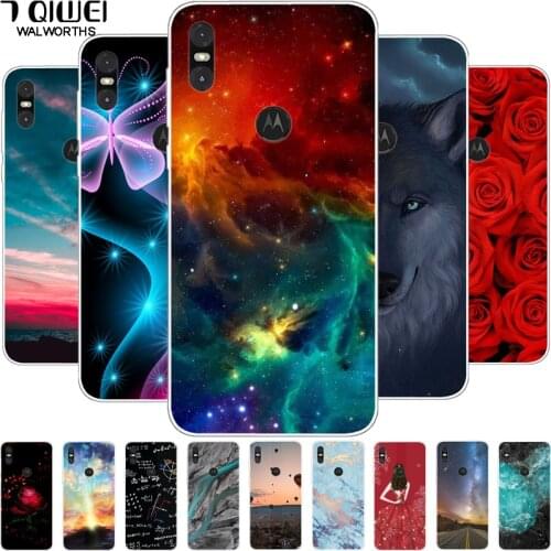 For Moto One Case Phone Cover Soft Silicone Case For Motorola Moto One Case TPU Capa For Motorola P30 Play XT1941 Cases Fundas