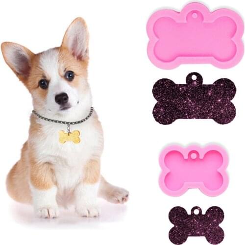 Bone Shape Crystal Epoxy Resin Molds Aromatherapy Decoration Pendant DIY Silicone Mold Jewelry Making Findings Components