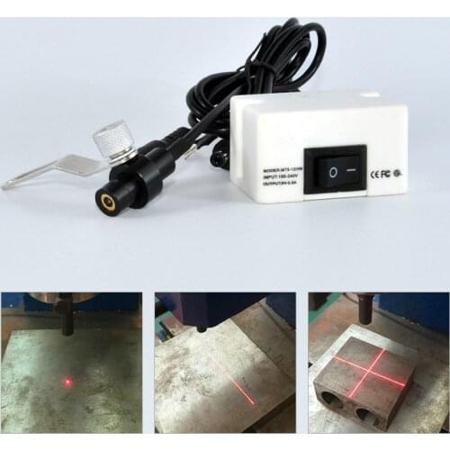 Laser positioning lights 635nm 10mW For Punch machine/Bench Drill/Button points Close distance Only