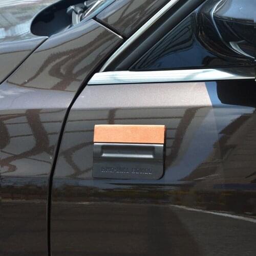 Carbon Fiber Film Magnetic Squeegee Vinyl Car Wrap Window Tint Magnet Scraper with Scratch-free Suede Felt Car Wrapping