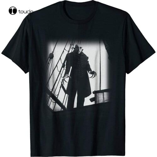 New Nosferatu Vampire Classic Horror Black T-Shirt Dracula Men Size S-5Xl Tee Shirt S-5Xl