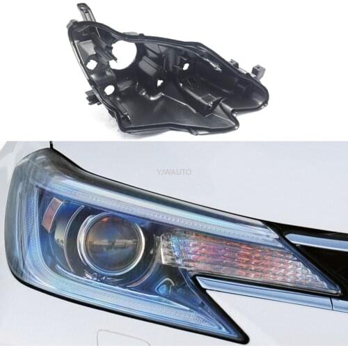 Headlight Base For Toyota Reiz Mark 2013~2018 Headlamp House Car Rear Base Front Auto Headlight Back House