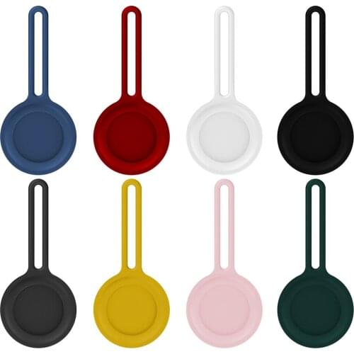 Silicone Protective Case For AirTags Shockproof Anti-fall Anti-scratch Accessories Protector Cover Shell For Air Tags