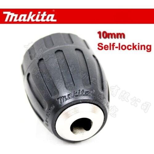 Japan Makita Drill Chuck Hand Drill Drill Chuck Self-locking Chuck 1-10MM Keyless Accessories Parts for Makita Power Drill