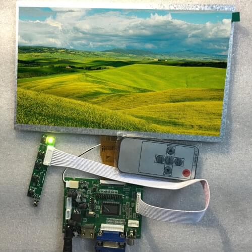 1024*600 Screen Display LCD TFT Monitor met Afstandsbediening Driver Board 2AV HDMI VGA voor Lattepanda Raspberry Pi banana Pi