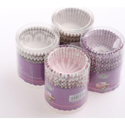 150pcs Paper Cake Cupcake Liner Case Wrapper Baking Muffin Wedding Cup Party L4MB