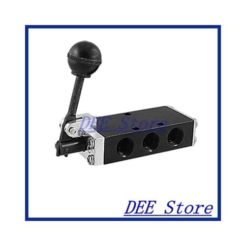 3/8 PT 2 Position 5 Way Direct Drive Hand Valve SH-403