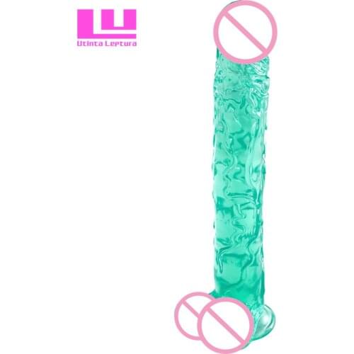 41cm Realistic Big Dildos Super Thick Penis Huge Dick for Women Sex Toys Adult Product 4color