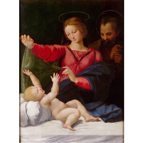 Free shipping classical religious figures baby angel canvas prints oil painting printed on canvas wall art decoration picture
