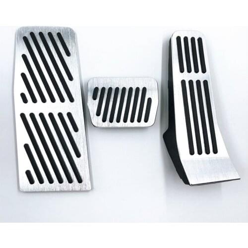 For Mazda 3 Axela CX30 2019 2020 Aluminum alloy Car Fuel Foot Rest Pedal Accelerator Pedal Brake Clucth Pedal Cover